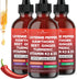 Liberty Lifestyle Cayenne Pepper Supplement Liquid Drops + Hawthorn Berry, Vitamin D3 K2 Beet
