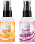 Flushie Pre-Toilet Spray for Poop, Travel Size Toiletries Bathroom Spray, 2oz Assorted Mix, 2 Pack