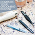 Tweezer Guru Ingrown Hair Tweezers, Pointed Precision Tweezers for Eyebrows & Ingrown Hair Removal, 2 Piece Set