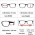 TruVision 9505HP Reading Glasses - 1, 2, 3 Pack for Men & Women