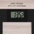 Health o Meter Glass Digital Scale, Weight Tracking for Body, 2 Users, LCD Display, 400 lbs Capacity