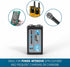 Ansmann 9V 300 mah Rechargeable Batteries
