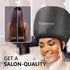 Hooded Hair Dryer Attachment with Integrated Headband, Diffuser Cap for Curly Hair, Speeds Up Drying Time