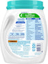 All Mighty Pacs Laundry Detergent, Free Clear Odor Relief, Tub, 56 Count