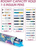 YOUSHARES 24H Insulin Cooler Travel Case, Insulin Pen Cooler Bottle, TSA Approved Ice Pack for Diabetes Travel
