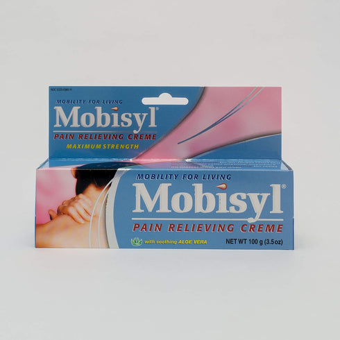 Mobisyl Pain Relieving Creme with Soothing Aloe Vera, 3.5-Ounce Tube