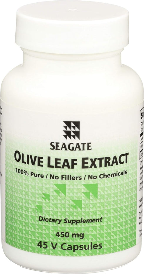 Seagate Products Olive Leaf Extract 450mg - 45 Capsules