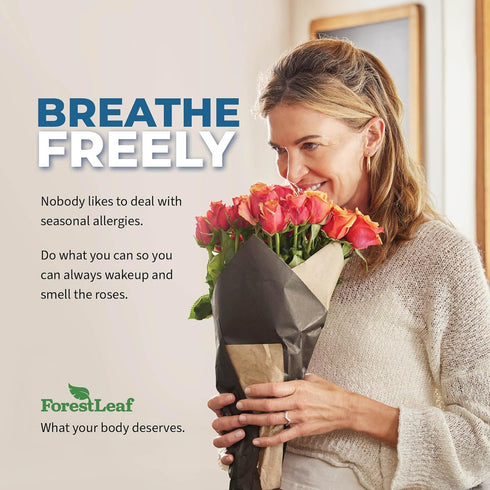 ForestLeaf Quercetin with Bromelain - 1350mg Blend with Vitamin C & Stinging Nettle, 180 Veggie Capsules