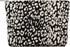 Makeup Bags for Purse, Large Zipper Cosmetic Pouch, Travel Canvas Make Up Organizer Tool Pouch for Women, Leopard Black