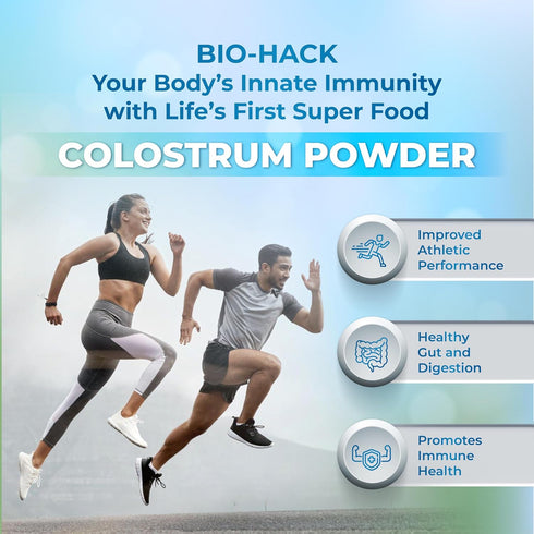 Immune 60g WELLNESS EXTRACT Bovine Colostrum Powder Rich in Protein & Lactoferrin- The True Certified Supplement