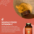HEALTHFORCE SUPERFOODS Truly Natural Vitamin C - Immune Support Supplement with Camu Camu Berry - 120 Vegan Caps