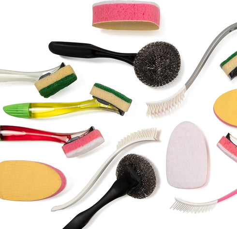 Bathmatic Cleaning Sponge, Duo Pack, Non-Scratch for Cleaning Mirrors & Shower Screens