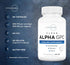 Type Zero Ultra Clean Alpha GPC Choline Supplement (90 Capsules | 600mg) Non-GMO, Soy Free Nootropics for Brain Focus