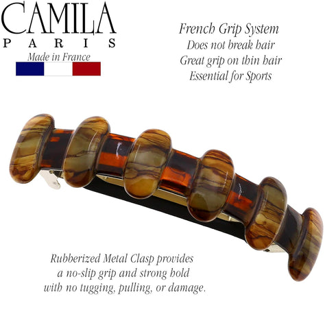 MP802 French Hair Barrette Clip for Girls, Thick Curly Wavy Long Hair, Strong Hold Grip Hair Clips for Women,