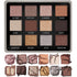 Lamora Nude Neutral Eyeshadow Palette, 12 Natural Highly Pigmented Shades, Travel Size Makeup Palette with Mirror