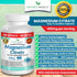 Magnesium Citrate 400mg, 200 Capsules, High Potency for Sleep and Leg Cramps, Vegan Supplement