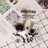Honbay 50PCS Stainless Steel Eyebrow Trimmer Blades, Hair Removers with Cover for Women