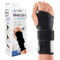 Custom-Fit Wrist Splint - Heat-Activated Moldable Thermoplastic Support - Adjustable Recovery, One Size