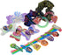 Rainbow High Townley Girl Hair Accessories Set - Gift for Kids Teens Girls (15 Pcs) Including Hair Bow, Extensions,