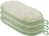 OGGI Bambou Odor-Free Kitchen Sponges - 3 pcs Natural Sponges for Dishes, 91% Bamboo-Derived Rayon, Reusable, Absorbent