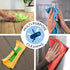 S&T INC. 12 Pack Microfiber Cleaning Cloth, 12" x 16", Bulk Reusable Lint Free Towels for Home