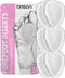 Brison Metatarsal Pads - 3 Pairs Ball of Foot Cushion Inserts for Women Men High Heels, Soft Gel Forefoot Pain