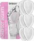 Brison Metatarsal Pads - 3 Pairs Ball of Foot Cushion Inserts for Women Men High Heels, Soft Gel Forefoot Pain