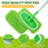 NXPPYY 6-Pack Reusable Microfiber Mop Pads Compatible with Swiffer Sweeper, Dry & Wet Sweeping Cloths - Washable Wet