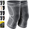 CAMBIVO 2 Pack Knee Brace, Compression Sleeve for Men and Women, Support for Running, Gym, Hiking, Sports