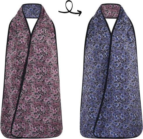 Washable Reversible Adult Bib Scarf - Stylish and Practical Clothing Protector