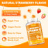 Tcemundry Gummies 1000mg Gummy Liposomal Vitamin C for Adults: Vitamin C Chewable with Zinc, Elderberry, Vitamins A & E