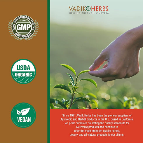 Vadik Herbs Brahmi Amla Hair Oil, 8 oz, Ayurvedic Hair Growth & Conditioning Oil with Rosemary