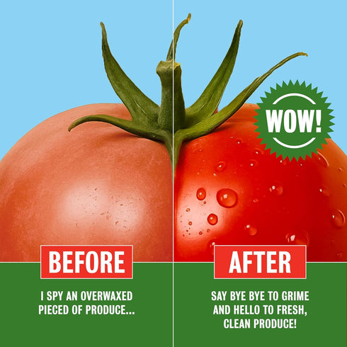 Rebel Green Fruit & Veggie Clean Plant-Based Produce CleanerNatural Fruit and Vegetable Wash with No Aftertaste