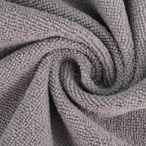 Reusable Microfiber Cleaning Cloths: 50 Pack Washable 12×12 Absorbent Rags for Kitchen, House, Car (Grey)