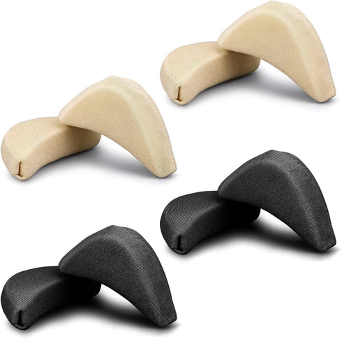 Sibba 8 Pieces Toe Filler Inserts, Unisex Breathable Soft Big Toe Plug for High Heel Foot Pain Relief for Women