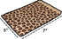 CuteBox Leopard/Cheetah Flat Paper Gift Bags, 100 pcs (5" x 7") for Merchandise, Crafts, and Party Favors