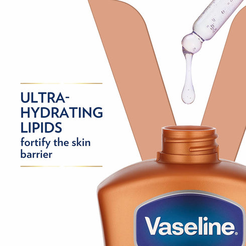 Vaseline Intensive Care Cocoa Radiant Body Lotion for Dry Skin, Ultra-Hydrating Lipids & Pure Cocoa Butter, 20.3 oz, 3