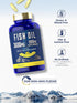 Carlyle Fish Oil 3600mg | 120 Count | 1080mg Omega 3 | Non-GMO and Gluten Free Supplement