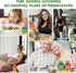 Ruduwu 2 180 Fruits & Veggies Supplements - Bottles Total Vegetarian Capsules | BalanceNatural Vitamins Supplement