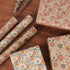 Aimyoo Kraft Floral Wrapping Paper Bundle, Vintage Spring Flowers Rose Gift Wrap Paper, 3 Rolls 17 in x 16 ft per Roll