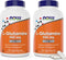 Now L-Glutamine 500mg - 300 Veg Capsules (Pack of 2), Non-GMO Vegan Supplement