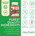 Vitamin C Gummies with Zinc - Maxi-Health, 60 Fruit Shaped Gummies for Immune Support