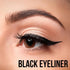 Liquid Eyeliner Waterproof with Precise Brush Tip, Professional Ink Eyeliner Pencil for Thin & Thick Lines, Black