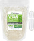 XPRS Nutra Size 00 Empty Capsules, 1000 Clear Count Vegan Capsules for DIY Vegetable Capsule Filling