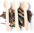 HUJI Eco-Friendly Wooden Spoons, Disposable Wood Cutlery, 50 Spoons, 6.1"