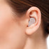 EarPlanes+ Clear Low-Profile Design Invisible Airplane Travel Ear Protection (Adult 1, Count)