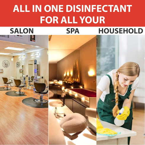 #222 RTU Hospital-Grade Salon and Spa 60 Second Disinfectant - 32 Oz (Quart)
