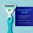 Schick Hydro Silk Sensitive Skin Disposable Razors for Women, 6 Count