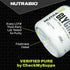 NutraBio CoQ10 Dietary Supplement, Healthy Heart Function & Cellular Energy Production, 100mg, 60 Capsules