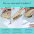 BFWood Laundry Stain Brush, Natural Soft Boar Bristle for Scrubbing Tough Stains on Delicate Fabrics